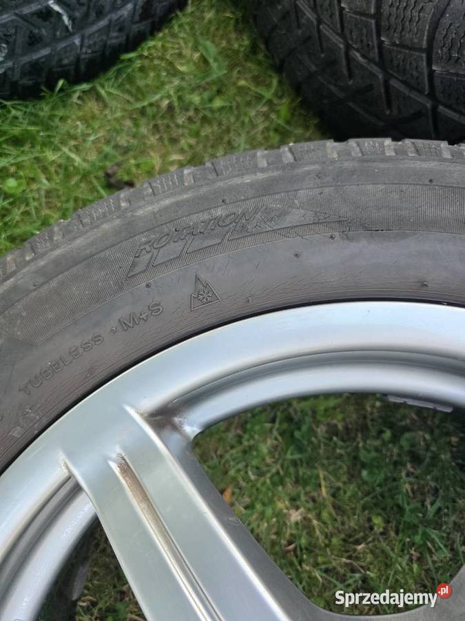 Alufelgi ANZIO 17 5x110 z oponami Michelin sprzedam