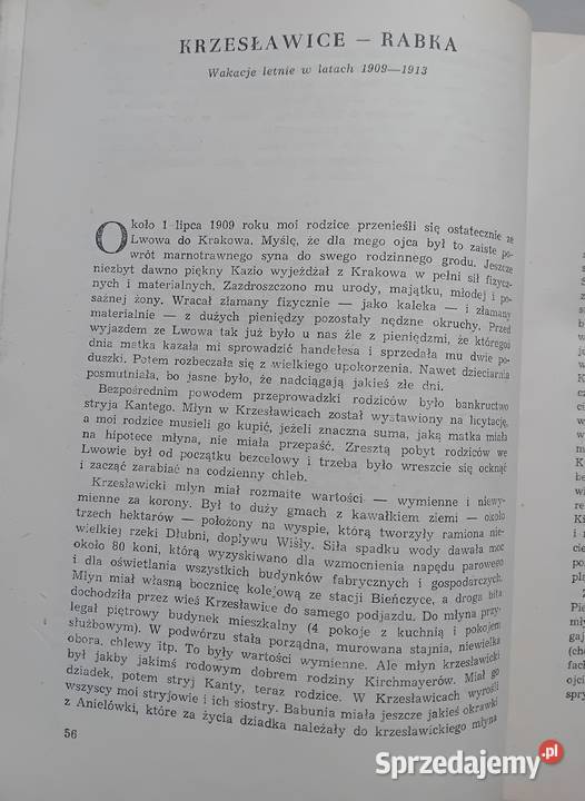 Jerzy Kirchmayer Pamiętniki Książka i Wiedza Koźminek