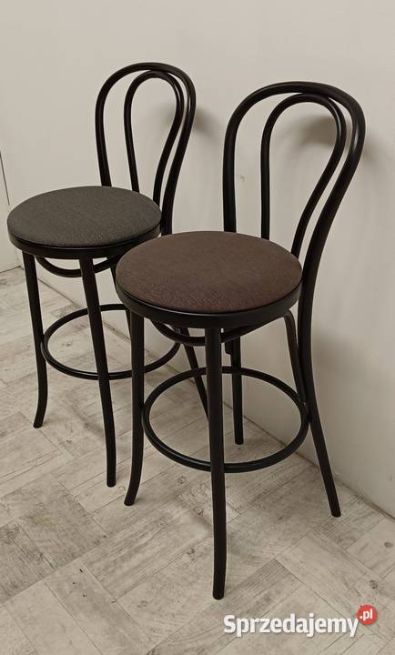 hoker krzesło krzesła wysokie barowe gięty buk Radomsko