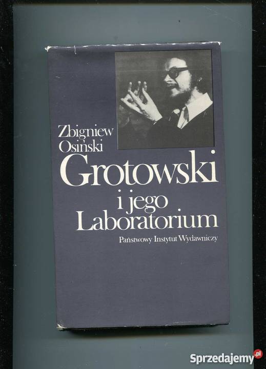 Grotowski i jego Laboratorium Szczecin sprzedam