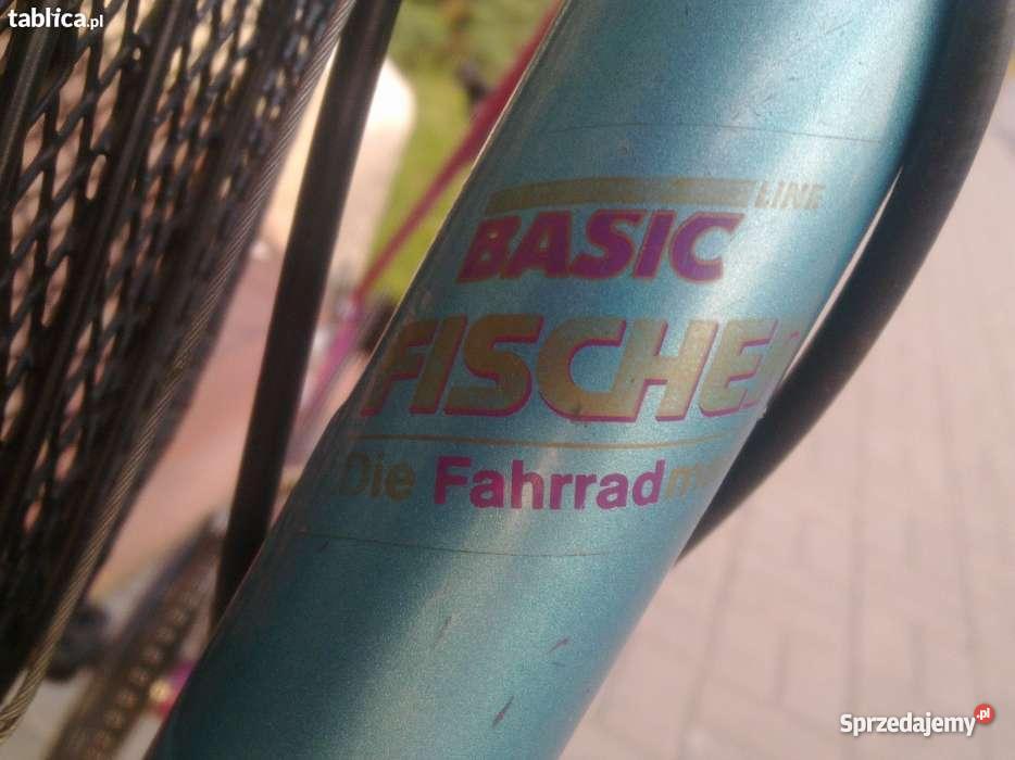 TERAZ 300 FISCHER Rower Damka 28 z koszem Bydgoszcz