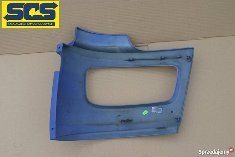 MERCEDES ATEGO III ZDERZAK NAROŻNIK OKULAR LEWY Bieleń