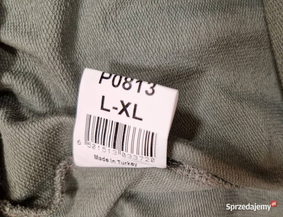 Spodnie dresowe MEGI rozmiar LXL bawełna zielone Lublin