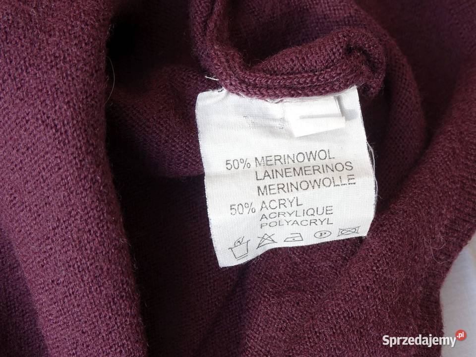 WE Wełniany sweter sweterek Golf 34 36 Nowy Sącz