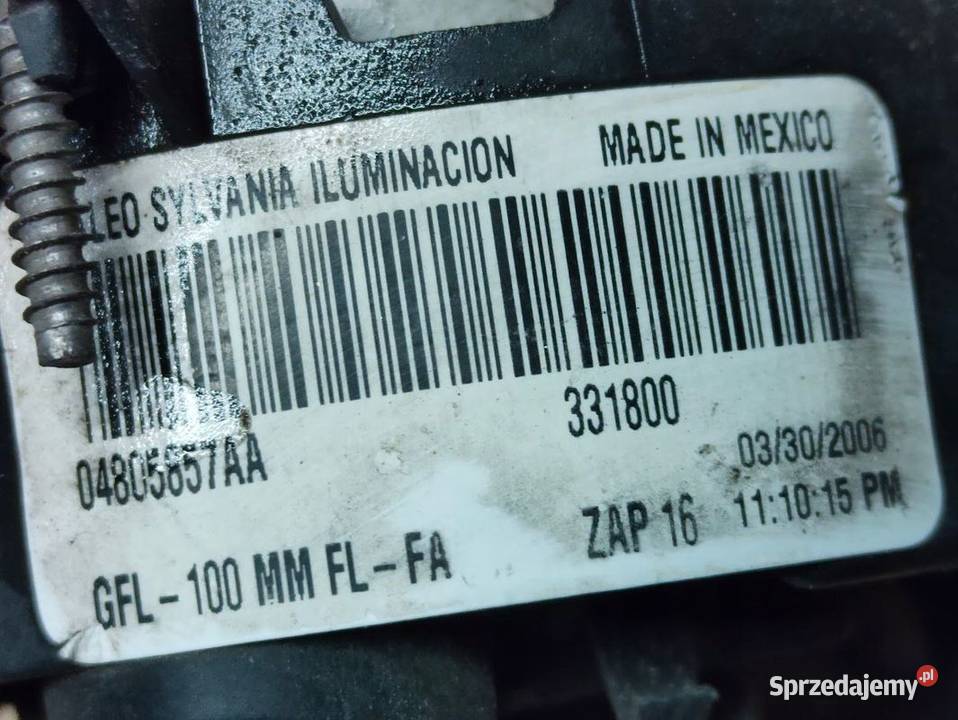 Halogen Prawy Przód Dodge Caliber 04805857AA Pleszew sprzedam