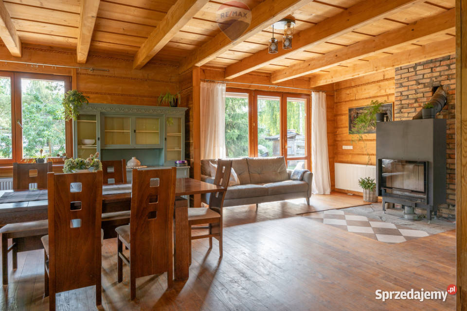 Bajkowy i ekologiczny dom z bala Warszawy mazowieckie Przypki