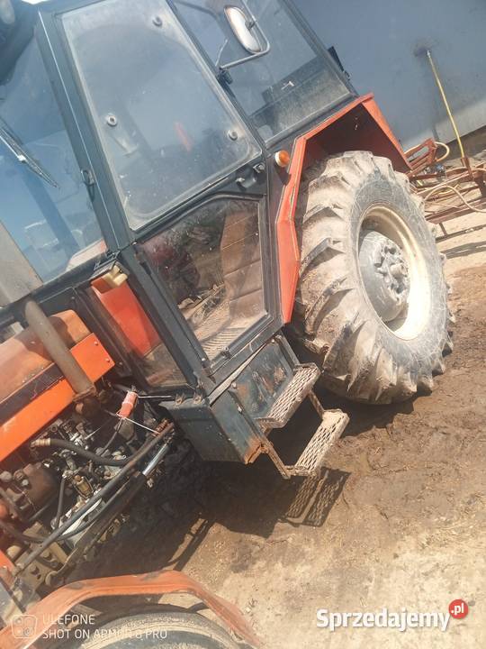 Zetor 7045 z turem Zetor 7211 Żelechów