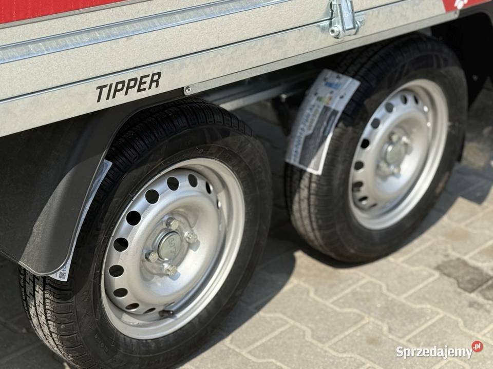 Przyczepa wywrotka TEMARED TIPPER 2515 dwuosiowa Cegielsko