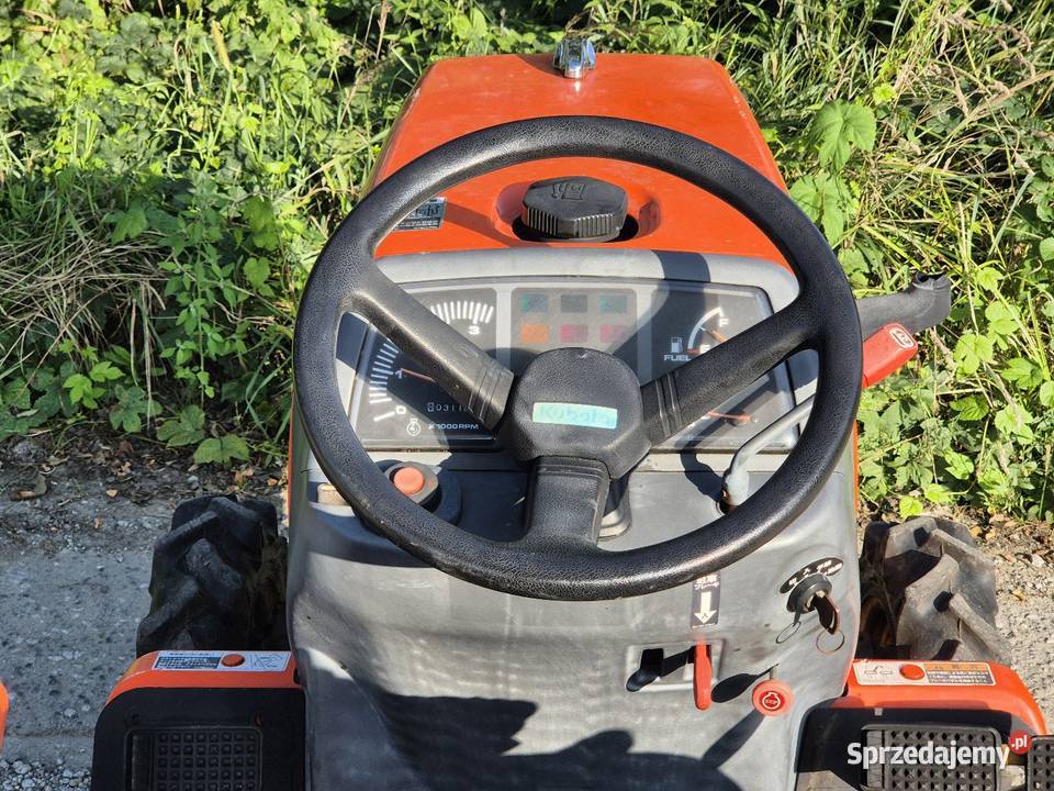 Traktorek traktor KUBOTA GB13D 13 44 Skrzynia biegów Manualna Małuszyn