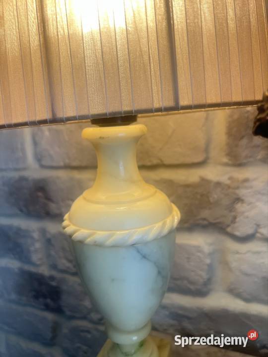 Piękna lampa z alabastru lubuskie Żary