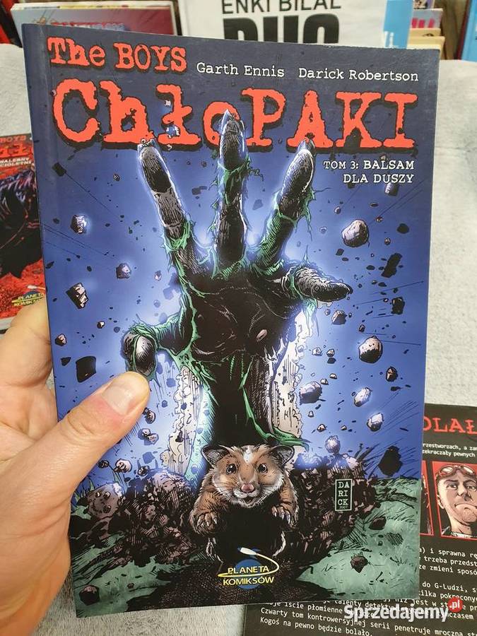 Chłopaki The Boys zestaw 4 komiksów Gdynia