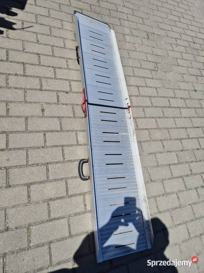 Aluminiowa rampa do auta psów Ferribiella Pozostałe Poddębice sprzedam