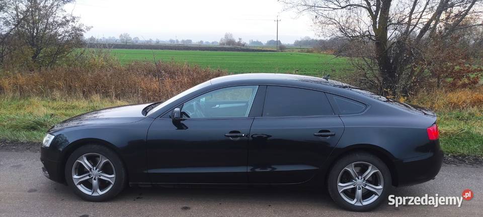 BLACK A5 SPORTBACK 20 TDI 190 BIXENON RADAR 2 Suchy Dąb
