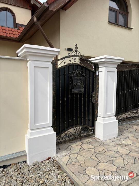 SŁUPY DWORKOWE OGRODZENIA BETONOWE STYLOWE SŁUP kujawsko-pomorskie Bydgoszcz