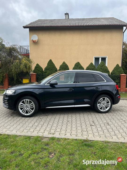 AUDI Q5 20 TFSI 252 QUATRO 2018r 70 tk nieuszkodzony mazowieckie Gąbin