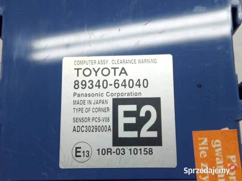 MODUŁ ZESTAW 859400F020 8934064040 Toyota Verso świętokrzyskie