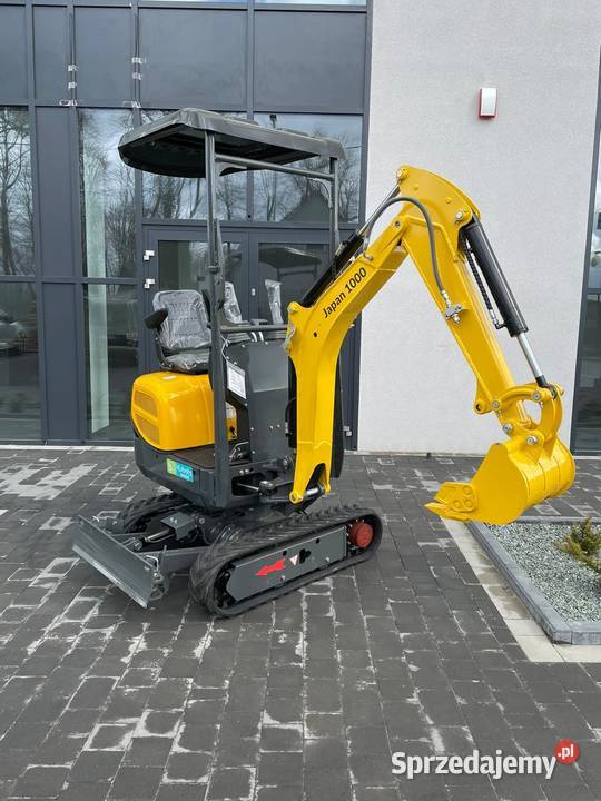 Kubota i Gunter Grossmann Minikoparka JAPAN 1000 Jedwabne