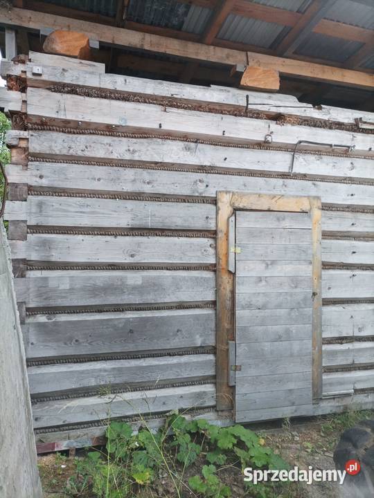 Drewniany budynek zrębowy Kościelisko