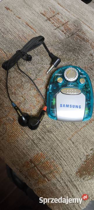 Samsung radio kieszonkowe z słuchawkaminowe Radioodtwarzacze