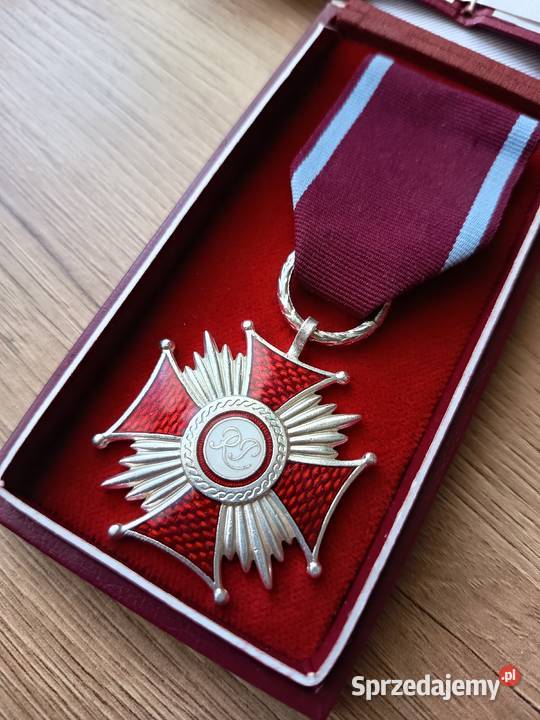 Krzyż Zasługi RP z dokumentem Poznań sprzedam