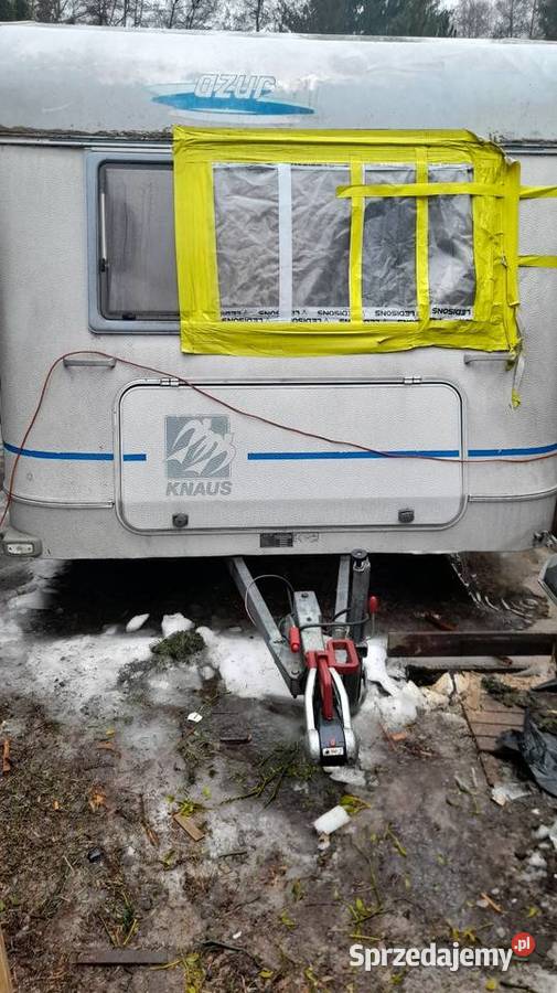 Przyczepa kempingowa duża Knaus Azur 540 Typ 1