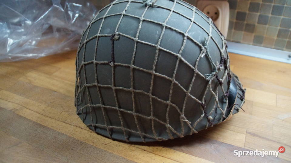 oryg HEŁM M1 US Army II WOJNA stalowy wewnętrzny Warszawa