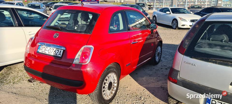 Fiat 500 14 benzyna 6 biegowy ABS 500 podkarpackie Dębica