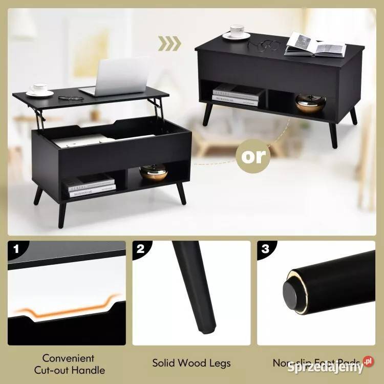 Nowy stolik kawowy stolik kawowy prostokątny 80 mazowieckie Warszawa
