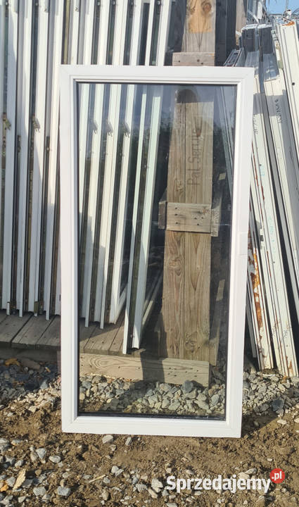 OKNA KacprzaK Witryna 62x125 FIX Używany Orzech Lublin sprzedam