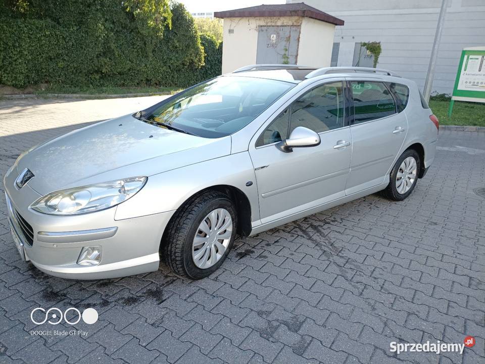 Peugeot 407 SW kombi panorama przebieg 214 Warszawa sprzedam