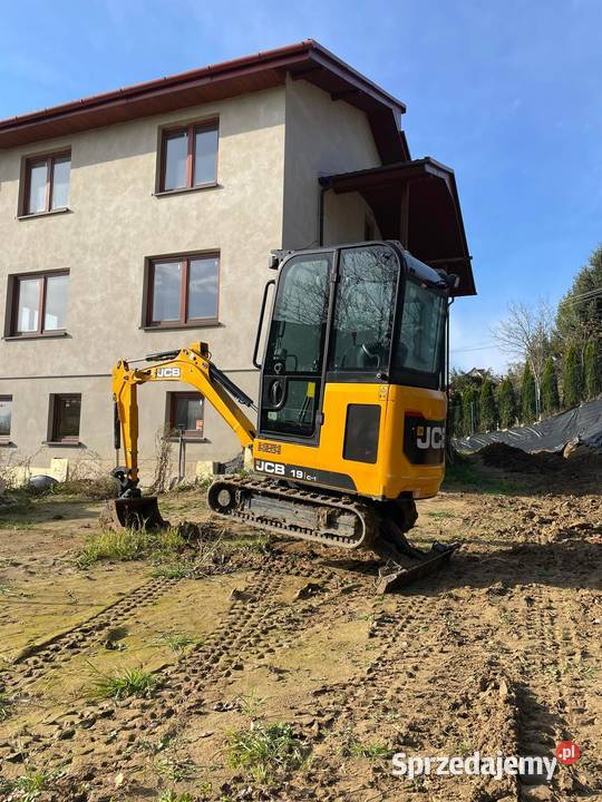 2 tony minikoparka jcb 19c1 2019r zamianaodkup Koparki Nowy Sącz