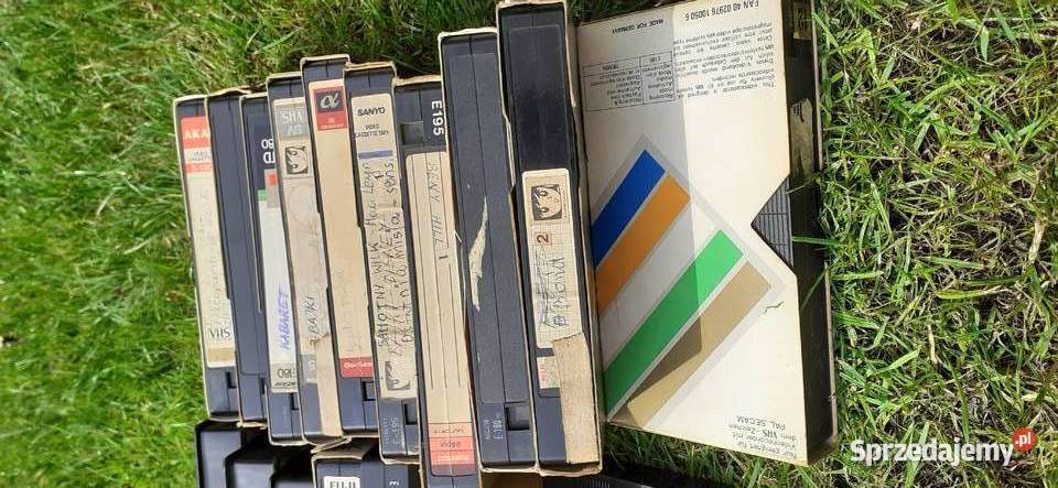 Kasety VHS Fuji Goldstar Panasonic Kodak Royal kujawsko-pomorskie Bydgoszcz