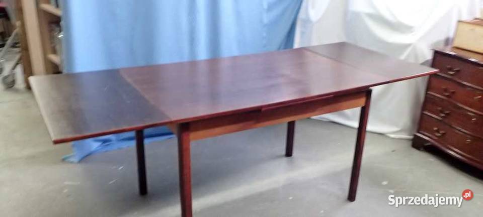 Stół rozkładany duży 120200 przykręcane nogi PRL Warszawa sprzedam