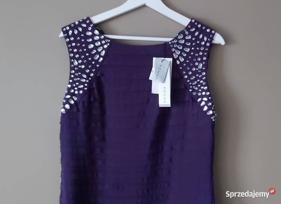 Efektowna nowa sukienka rozmiar 16 LXL Spódnice i sukienki Lublin