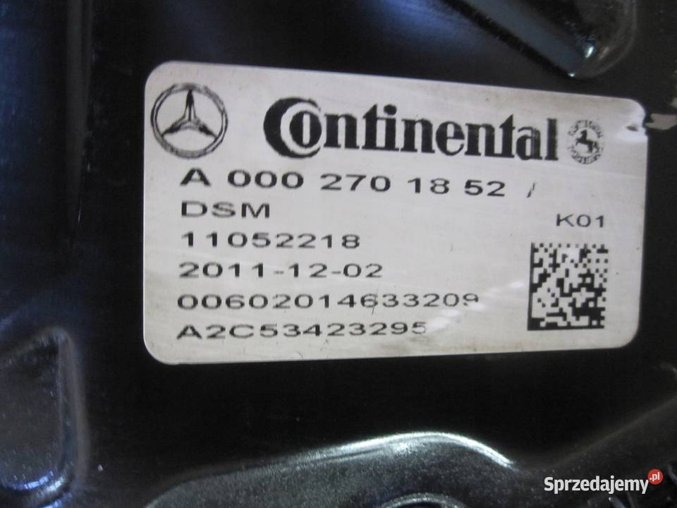 MERCEDES W212 18 B CGI 271860 skrzynia biegów osobowe świętokrzyskie Kielce sprzedam