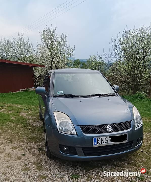 Samochód Suzuki Swift 4 mk6 13 4x4 2010 szary radio Łącko