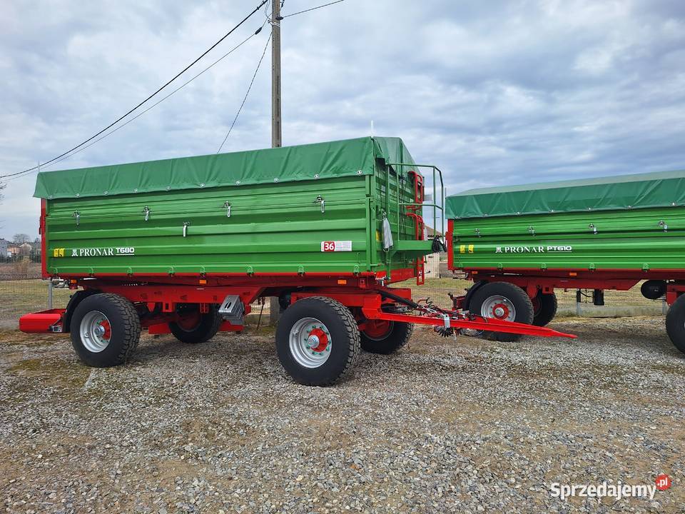 Przyczepa PRONAR T680 14t PT610 PT612 10t 12t Łuków