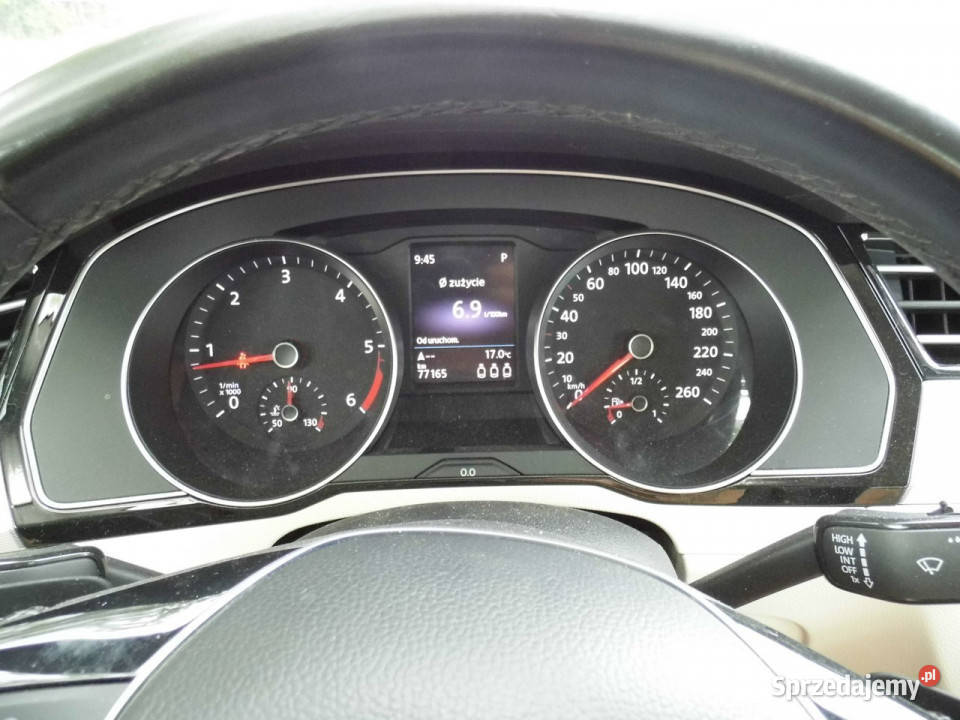 Volkswagen Passat 20 dsg salon polska VAt23 B8 światła do jazdy dziennej Łódź