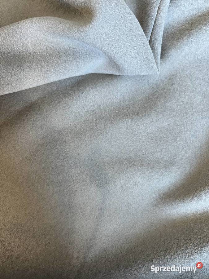 Bluzka bez rękawów z kołnierzykiem khaki Jasło