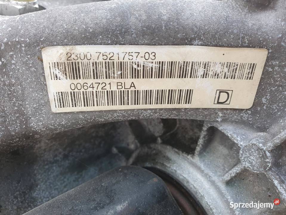 Mini One R50 14 D D4D SKRZYNIA BIEGÓW 7521757 osobowe Rudka