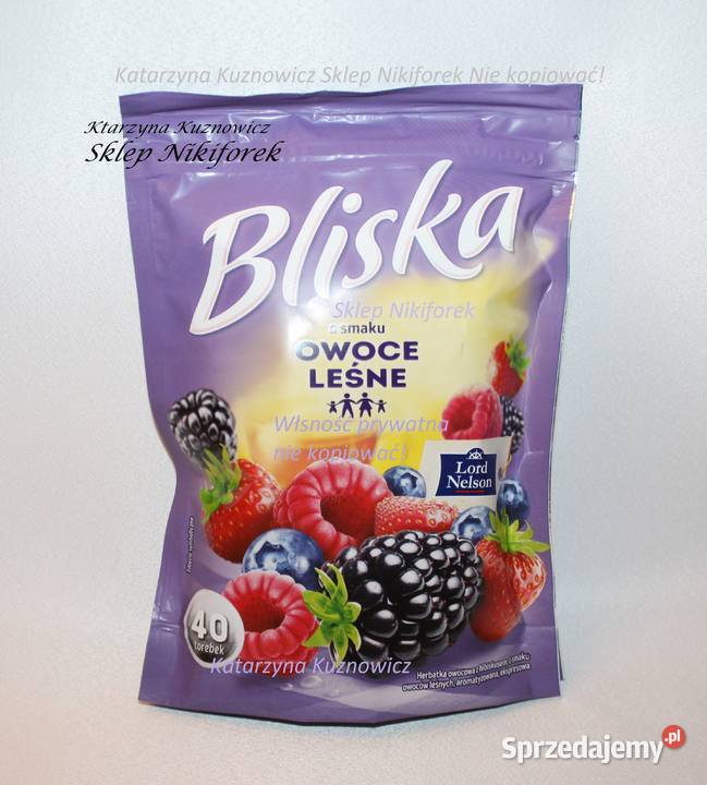 Bliska Lord Nelson herbata owocowa 40t malinowa Stare Miasto sprzedam