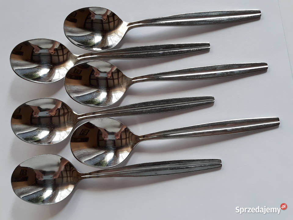 Łyżeczki do herbaty 2 MARS ORBIS sztućce PRL Sztućce