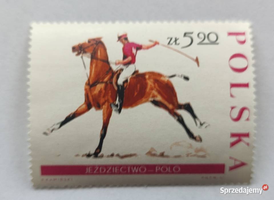 Znaczki pocztowe Polska 1967 JEŹDZIECTWO fi sprzedam