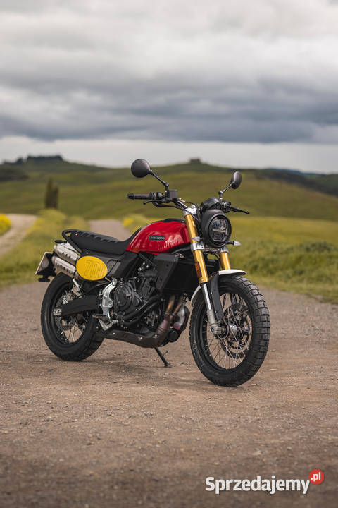 Fantic Caballero 700 Scrambler czerwony model Szczecin sprzedam