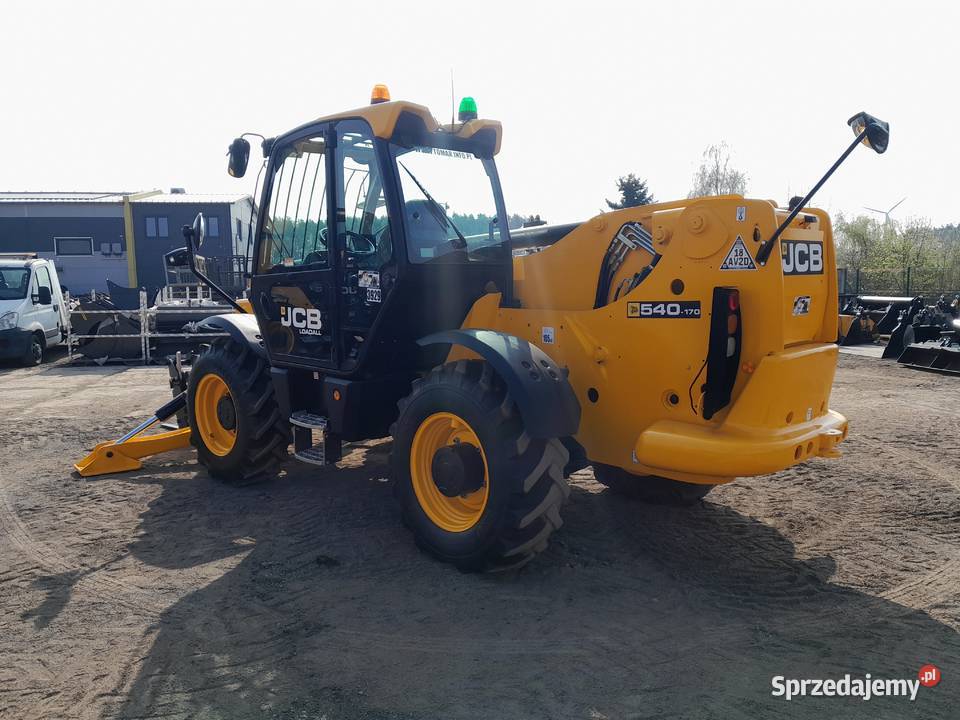 ŁADOWARKA TELESKOPOWA 17METRÓW JCB CAT MANITOU Dźwigi, podnośniki Krotoszyn