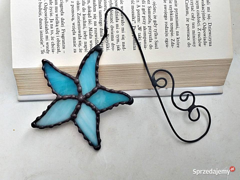 Zakładka do książki Rozgwiazda witraż Piekary Śląskie