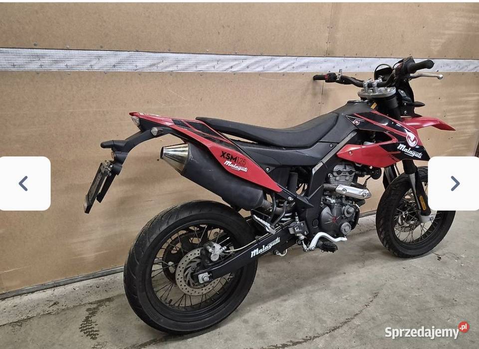 Malagutti Xsm 125 2021r sprowadzony Szwajcaria Lublin sprzedam