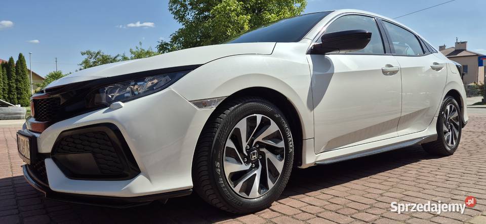 HONDA CIVIC X 10 TURBO 2017r STAN IDEALNY BIAŁA czujnik zmierzchu Jarosław