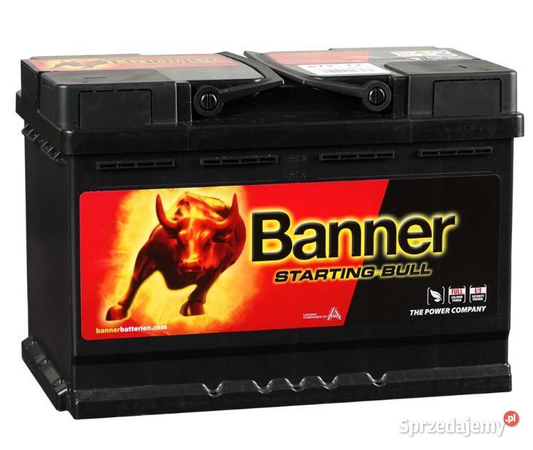 Akumulator 72Ah 650A EN Banner Starting Bull