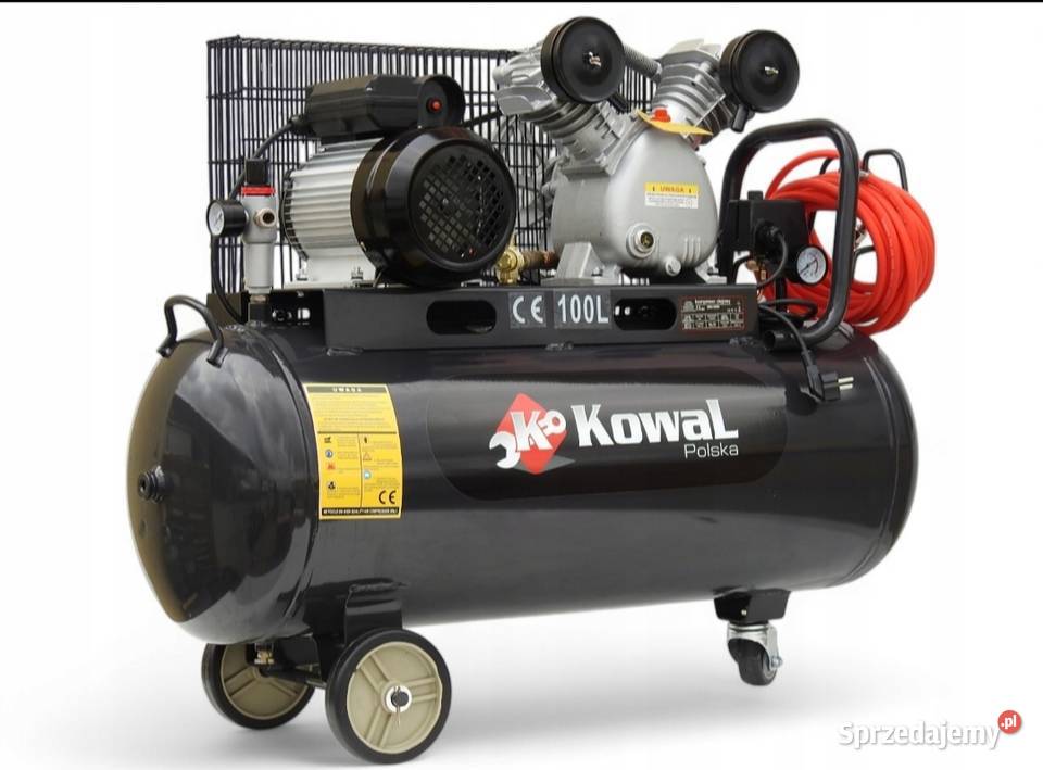 Kompresor 2 tłokowy 100L 12 bar 500Lmin Tarłów sprzedam